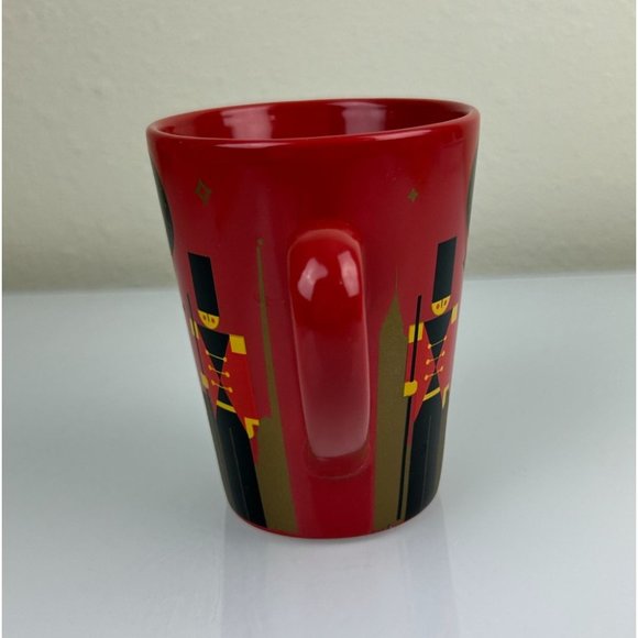 FAO Schwarz New York City Red Christmas Nutcracker Soldier Ceramic Coffee Mug - Picture 5 of 15
